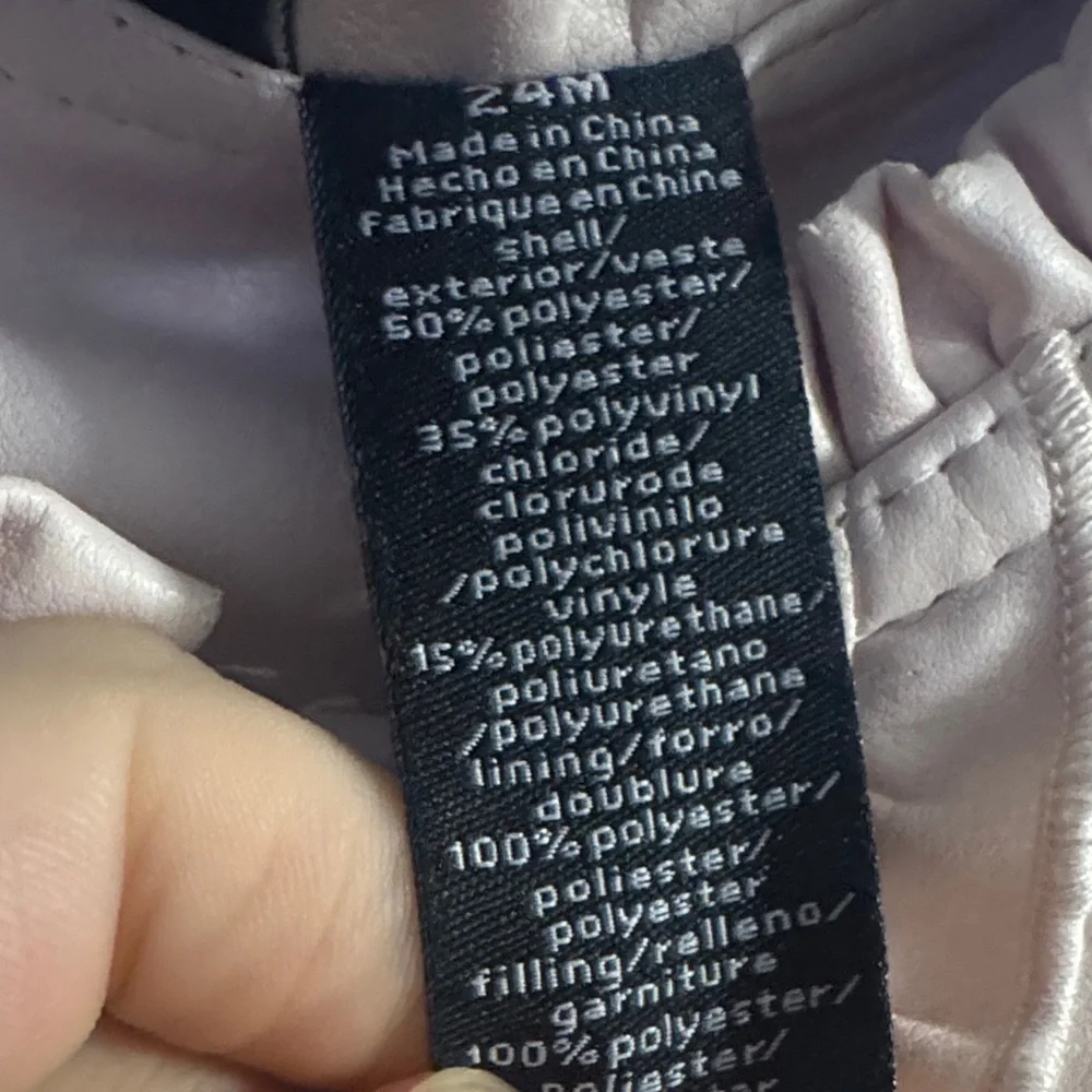 Calvin Klein Light Pink Kids Jacket